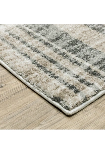 Amsterdam Striped Carved Rug