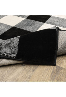 Adel Plaid Check Pattern Rug