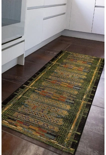 Aperto Green Tribal Rug APE821-G