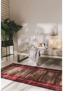 Aperto Red Tribal Rug APE821-R