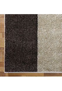 Aria Brown Modern Abstract Rug