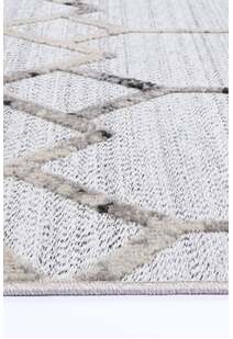 Ariel Fringed Moroccan Trellis Rug