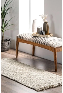 Jimmy Bleach Jute Rug BJJIMMY-B