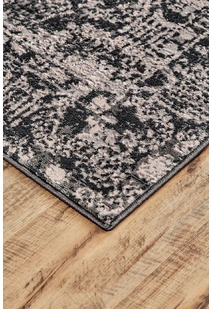 Brigitte Black Traditional Rug