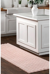 Bubble Washable Rug BUBPLA-BLU