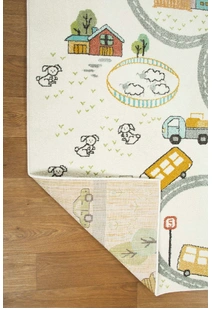 Candy Road Kids Square Rug