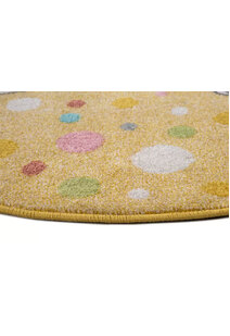 Candy Elephant Kids Round Rug