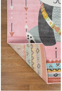 Candy Panda Kids Rug CAN8112-P