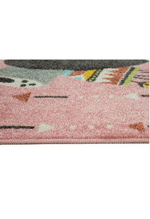 Candy Panda Bear Kids Rug