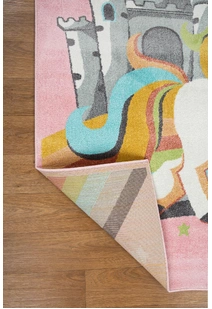 Candy Unicorn Kids Rug CAN9211-P