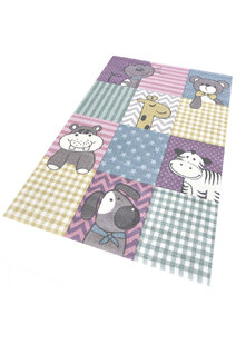 Charlie Cute Animal Nursery Rug