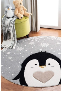 Charlie Penguin Kids Rug CE4232-095