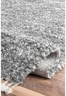 Charles Grey Moroccan Shag Rug