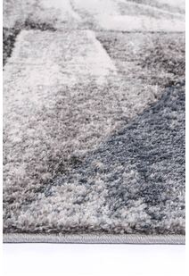 Cole Grey Triangle Abstract Rug
