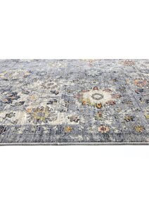Darra Grey Transitional Floral Rug