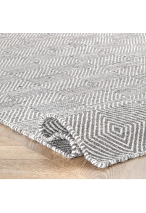 Dhurrie Hand Woven Wool Rug