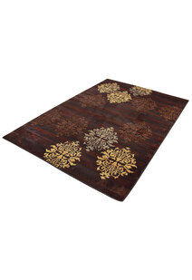 Eliza Modern Floral Emblem Rug