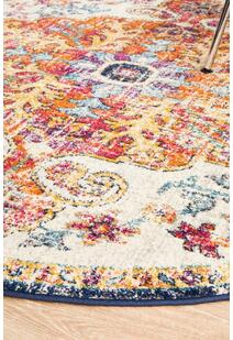 Elana Classic Overdyed Round Rug
