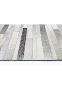 Elena Cow Hide Leather Rug