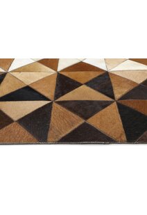 Elena Cow Hide Leather Rug