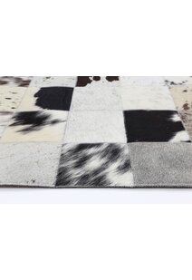 Elena Cow Hide Leather Rug