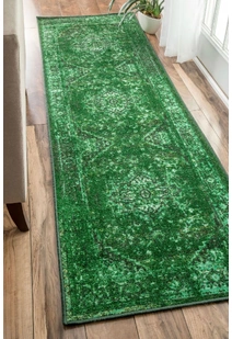 Ellie Overdyed Rubber Backed Rug