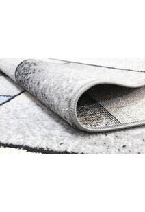 Emma Blue Modern Abstract Rug