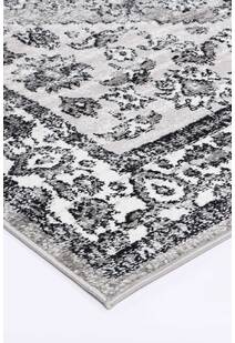 Empoli Grey Traditional Floral Rug