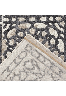 Fabian Damask Grey Rug