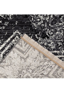 Fabian Ornament Dk Grey Rug
