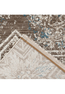 Fabian Ornament Beige Rug