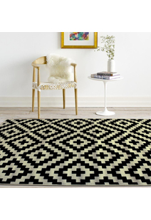 Gil Modern Diamond Pattern Rug