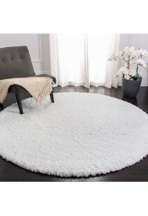 Havana Plain Ivory Shaggy Rug