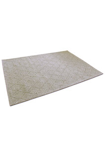 Harper Tan Diamond Wool Rug