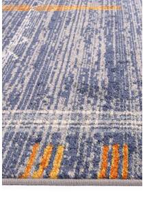 Inti Blue Moroccan Fringed Rug
