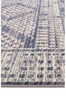 Inti Moroccan Grey Geometric Rug