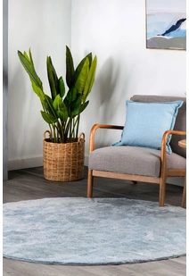 Jones Washable Rug JONPLA-LTBLUE