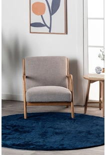 Jones Washable Rug JONPLA-NAV