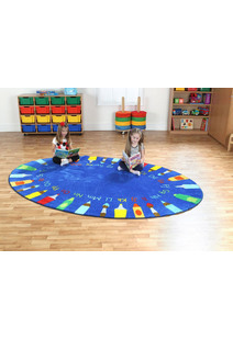 Kids Alphabet Pencil Rug