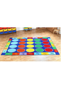 Kids Alphabet Placement Rug