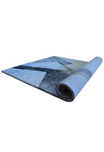 Lucia Green Modern Abstract Rug