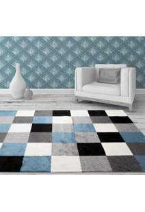 Lilly Sqaure Pattern Rug