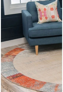 Lisa Border Pattern Rug LIS6444-O