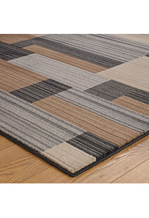 Lush Modern Geometric Rug