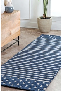 Manilla NZ Wool Rug MAN1507-BLU