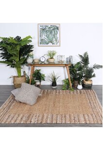 Massimo Beige Hand Woven Rug