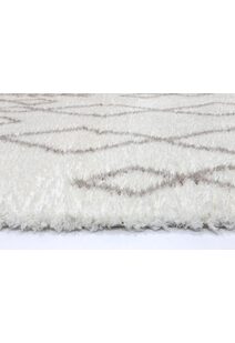 Maya Cream Moroccan Tribal Rug