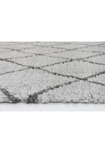 Maya Moroccan Trellis Shaggy Rug