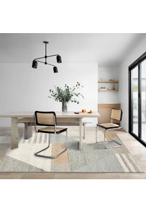 Mineral Geometric Rug MIN22003-U