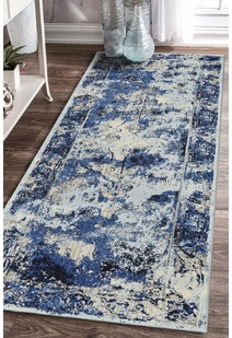 Large View Melissa Blue Transitional Rug